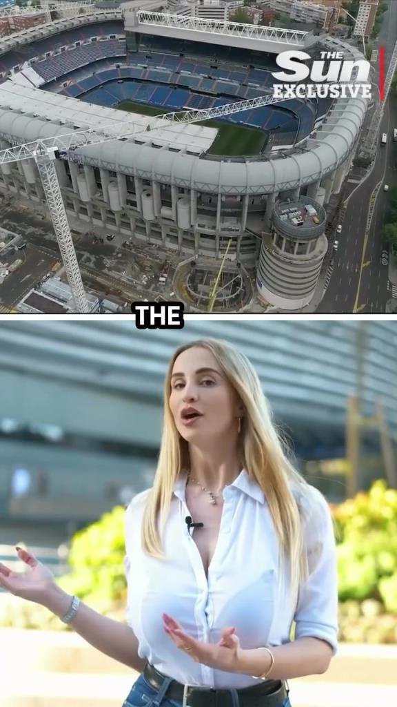 皇馬女主持預測歐冠比分，請原諒我！！我的全部精力都被身材吸引